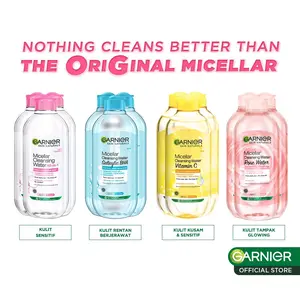 Garnier Micellar Water 125 ml - Pembersih Wajah Original