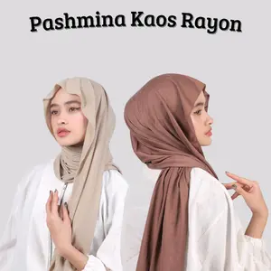 pasmina kaos rayon super   premium pasmina turky shawl mleyot 180cm x 75cm