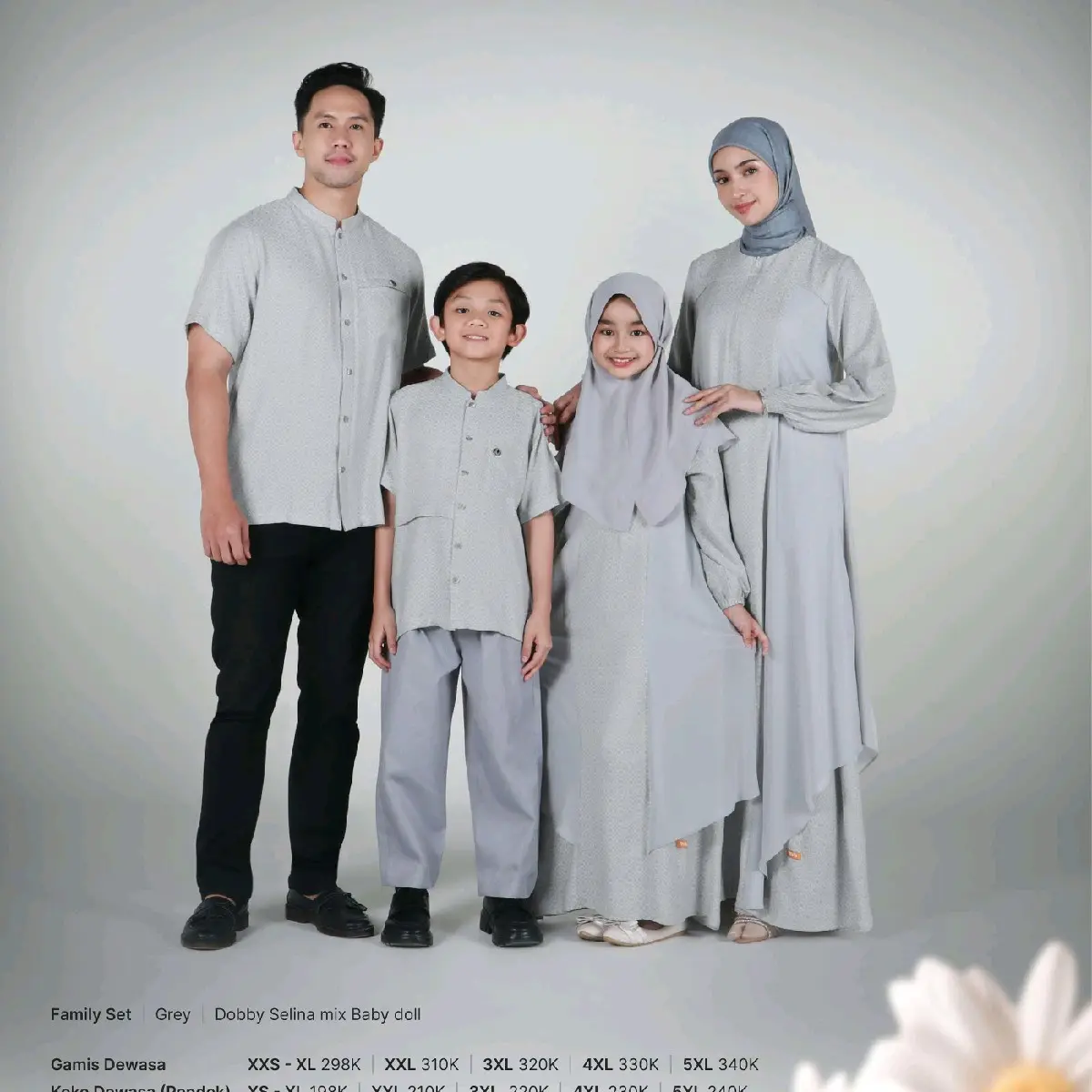 Sarimbit Nibras Terbaru 2025 - Celline Grey