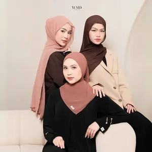 Pashmina turki panjang 200x75cm jilbab kerudung muslim wanita - WMD Fashion