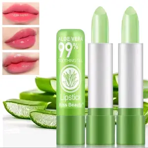 Tanako Kiss Beauty Lipstick Lipbalm Aloe Vera 99% Soothing Gel Pelembab Bibir