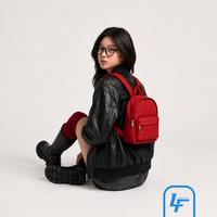 Gambar LANG FORD - Women's Collection - Pinni Tas Ransel Mini Simple Clean Kekinian Cewek Hangout Lucu Imut Wanita Backpack Nilon Nyaman 29x22x11cm - Hitam dari LANG FORD Bags Kota Administrasi Jakarta Timur 5 Tokopedia