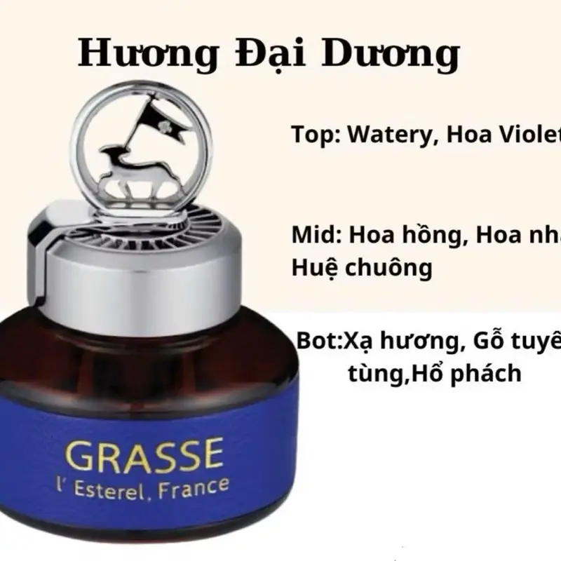 Nước hoa xe hơi chính hãng Grasse Bullsone Korea hương cherry 105ml 7
