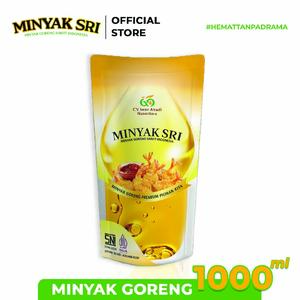 Minyak Goreng SRI Refill 1000 ml - Minyak Goreng Premium Halal dan BPOM