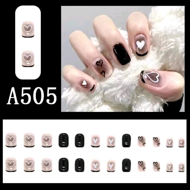 FAKE NAILS WISUDA ACARA UNDANGAN PRAKTIS (FREE LEM CAIR & LEM JELLY) 8