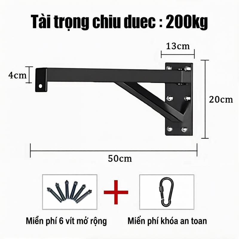 Giá Treo Bao Cát Boxing Gắn Tường Cao Cấp INFIT