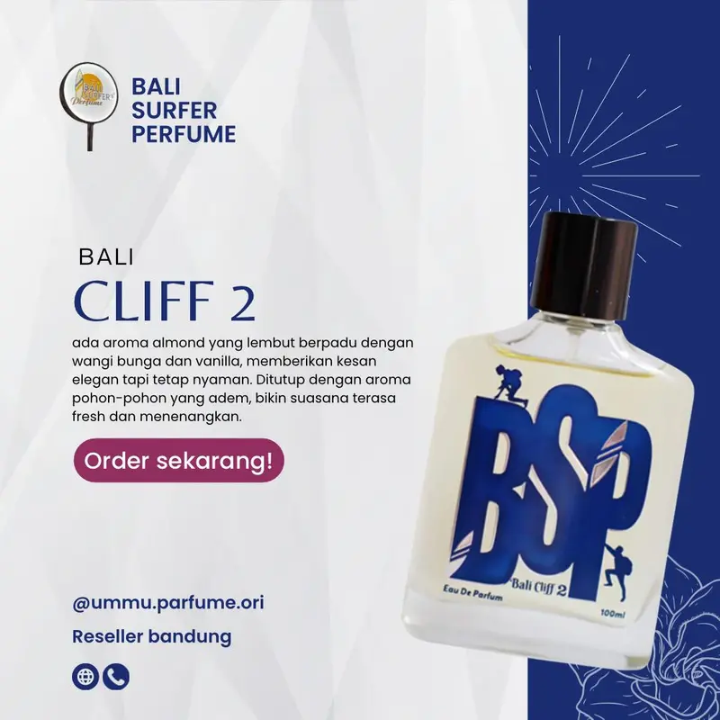Parfum Pria & Wanita BSP Varian Bali Cliff 2 Original - Wangi, Day, Malam 4