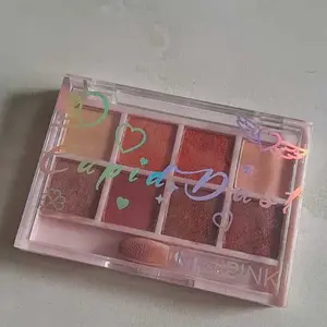 [NEW ARRIVAL] MINIPINK Cupid Dust Eyeshadow 8 Palette Glitter Shimmer Matte Pigment Waterproof - Palet Mata Berkualitas Salon dengan 8 Warna Tone-on-Tone Tahan Lama dan Translucent Colors MP051
