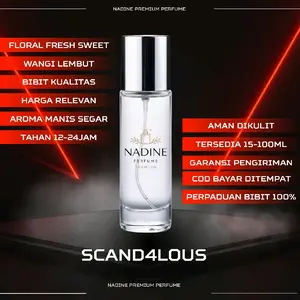Parfum  Sc4ndalus Refill Premium Kualitas Tinggi Aroma Deep Berkualitas Premium Tahan 12-24 Jam