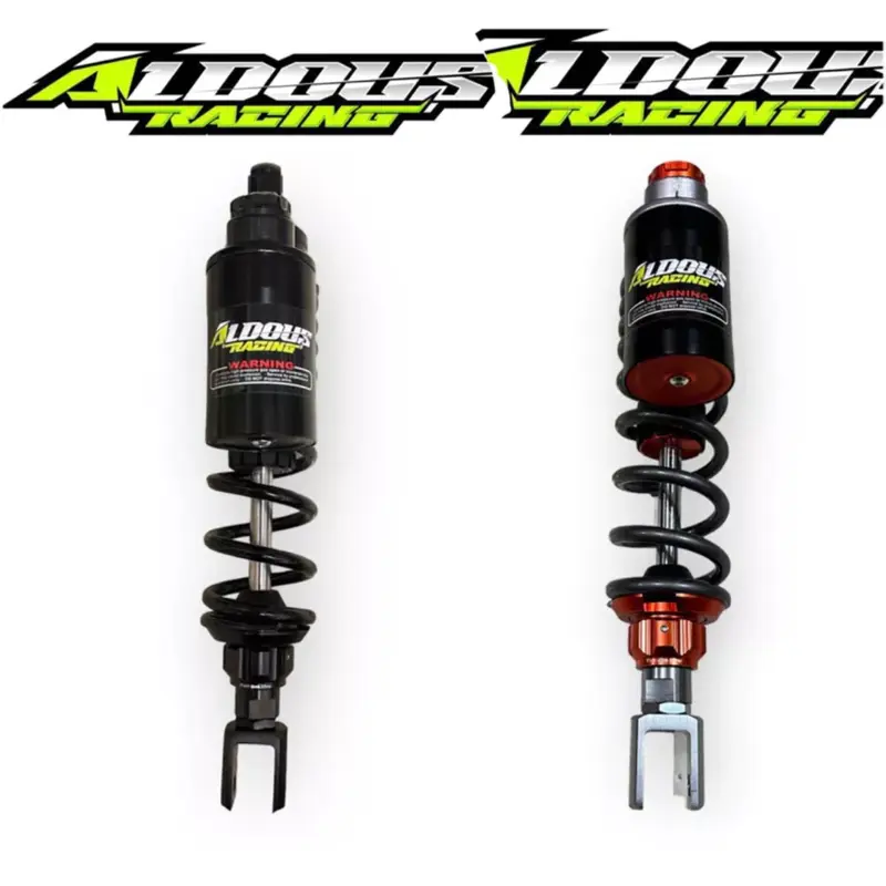 SHOCKBREAKER TABUNG MATIC FULLBLACK AS GOLD SHOCK 310-330MM SHOCKBREAKER VARIO125/150/160 SCOOPY MIO BEAT XEON DLL Motorcycle Racing 0
