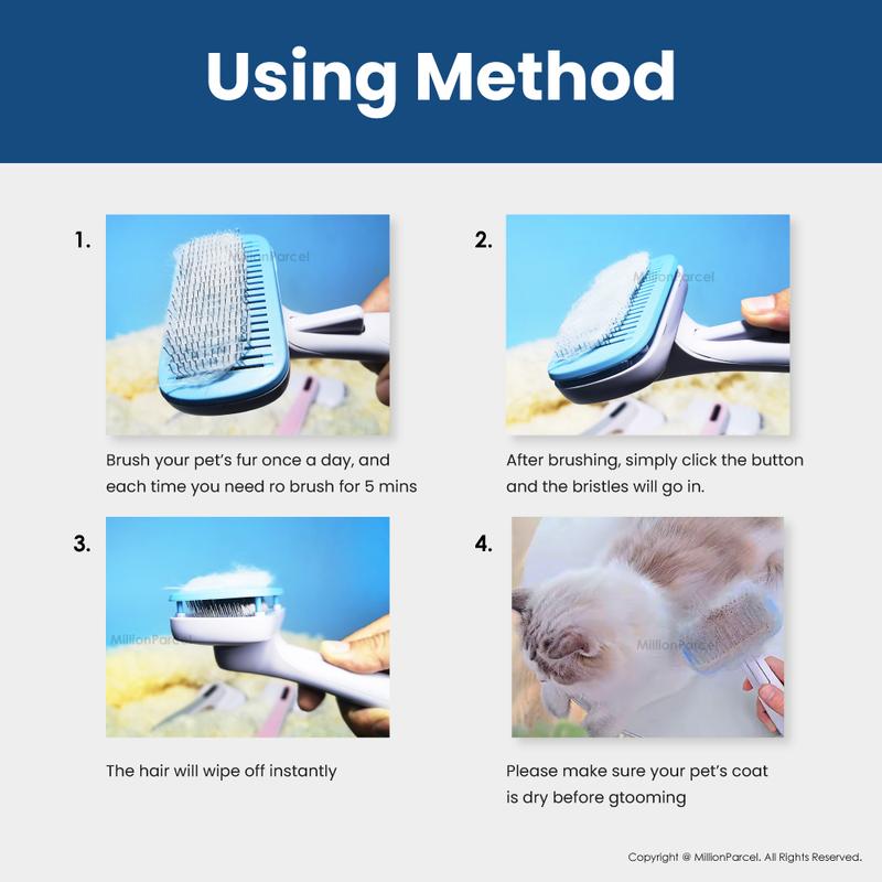 Product Introduction of Pet Comb Brush | Dog Brush | Cat Brush | Dog Comb Brush | Pet Brush | Cat Comb | Dog Comb | Dog Brush Grooming 10