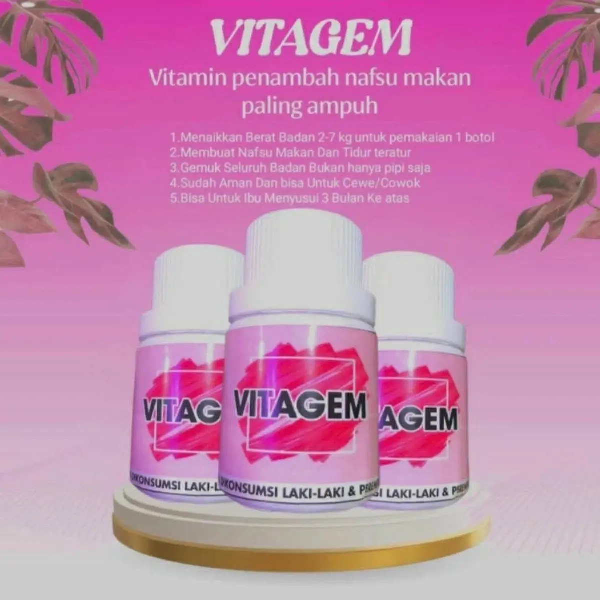Promo Vitagem paket usaha isi 10botol cocok buat jual lagi