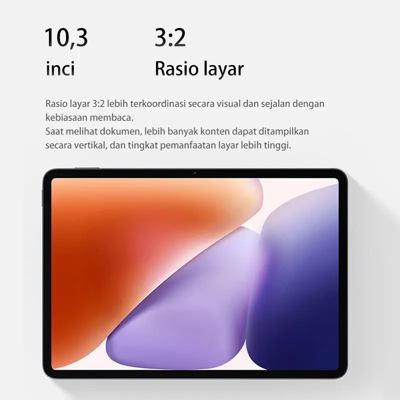 5G 2025 matepad H13 Pro 10.3" Tablet [16GB+1TB] | Pengalaman Pro Layaknya PC | 120Hz OLED Real Color FullView Display | Ultra-tipi 3