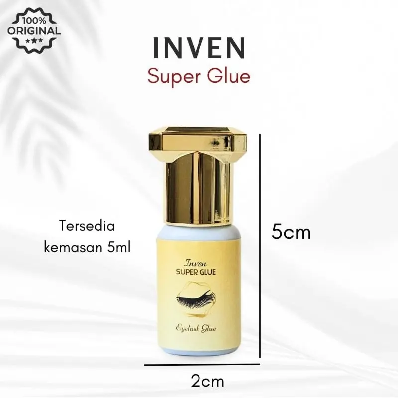 Inven Super Glue 5ml Professional Glue Eyelash Extension Best Seller Super Tahan Lama extensions 4