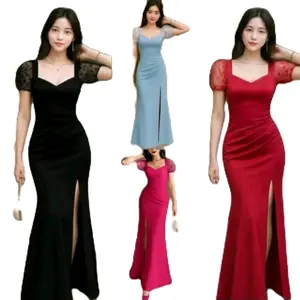 Farasya dress maxi bodycon/dress maxi kombi tile Wanita