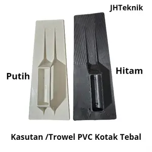 JHTeknik Kasutan/Trowel PVC Hitam,Putih Tebal