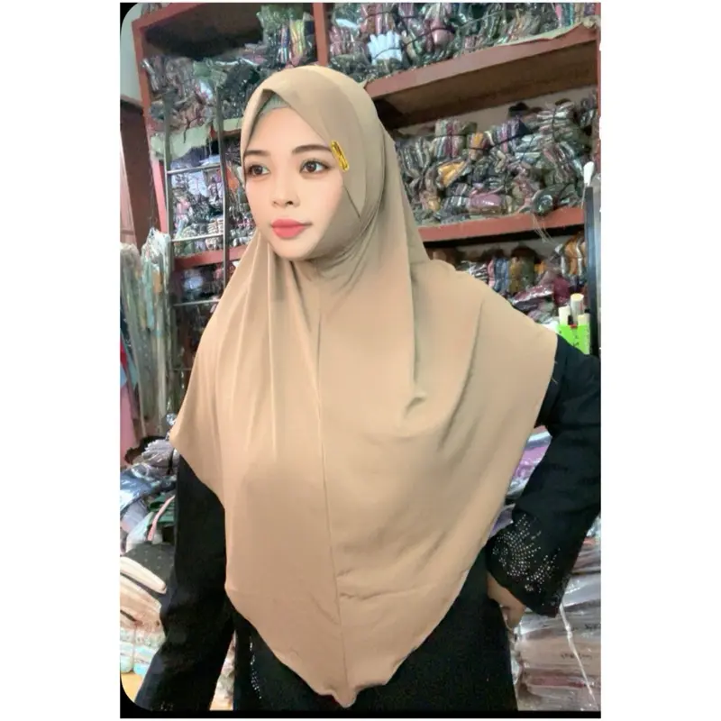 (isi 5 pcs)BERGO DAGU OVAL FAHMI HIJAB || BERGO TURKEY OVAL || BERGO DAGU L Kerudung Muslim Cantik Instan Nyaman Syari Santai Harian