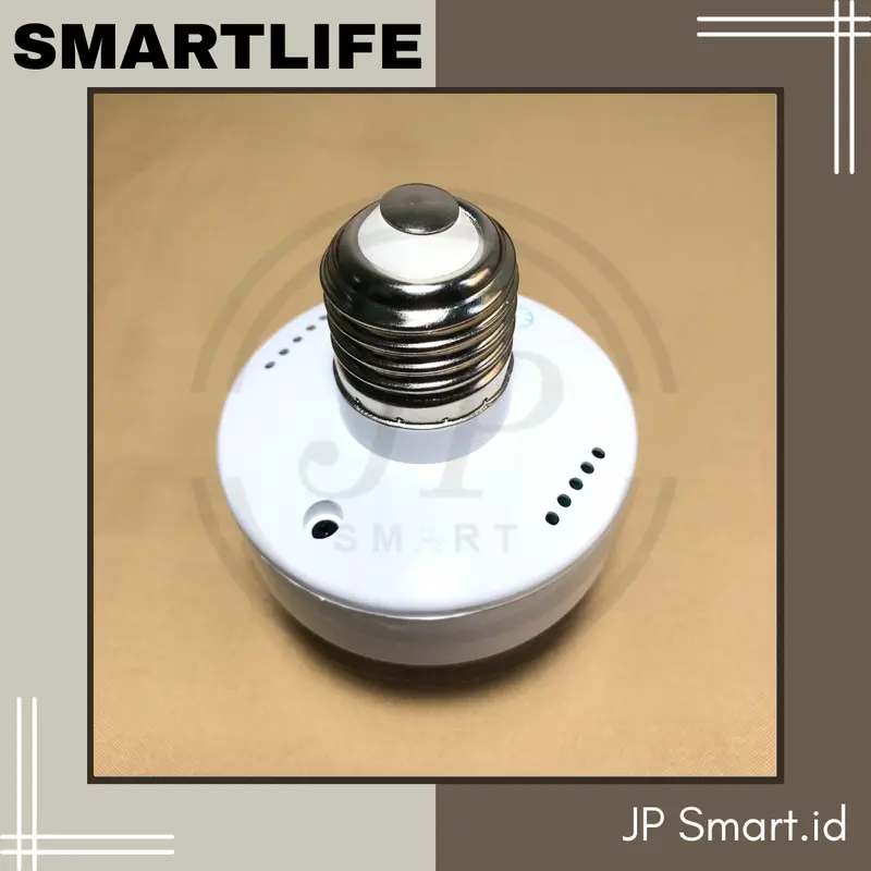 Smartlife Fitting Lampu Otomatis 200Watt Maximal Model Timer On Off Request Setting By Wifi Aplikasi For Android Iphonetion 3
