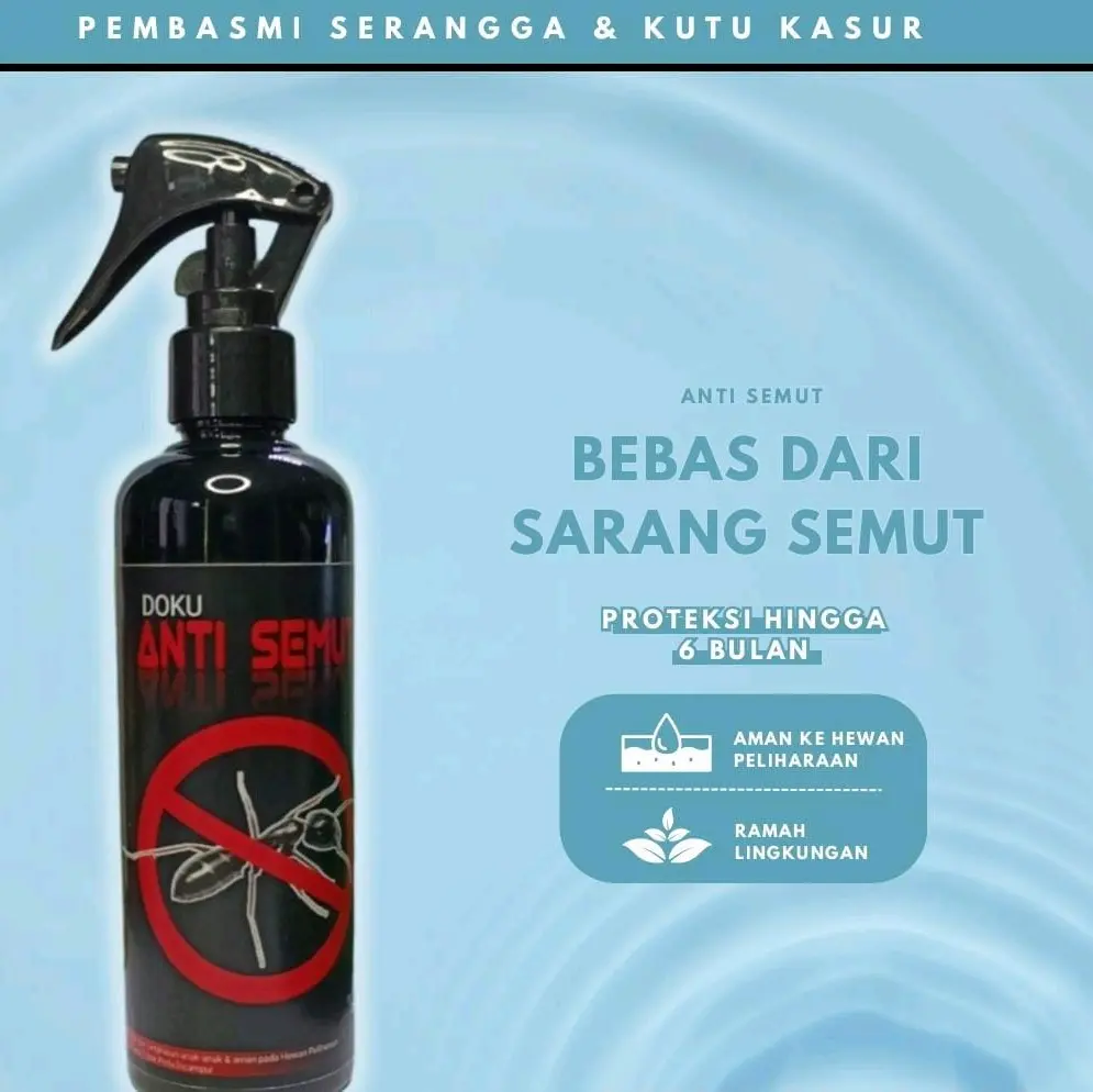 DOKURAT Cairan Spray aromatic penghilang Semut & Serangga Murah terbaik 100% Ampuh