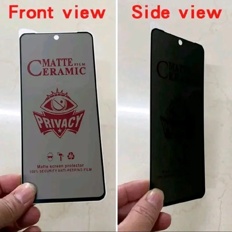 For Xiaomi Poco M4/ M4 Pro 4G 5G Tempered glass Spy Ceramic Matte Anti Privasi Protector Anti Gores Layar Privacy 5