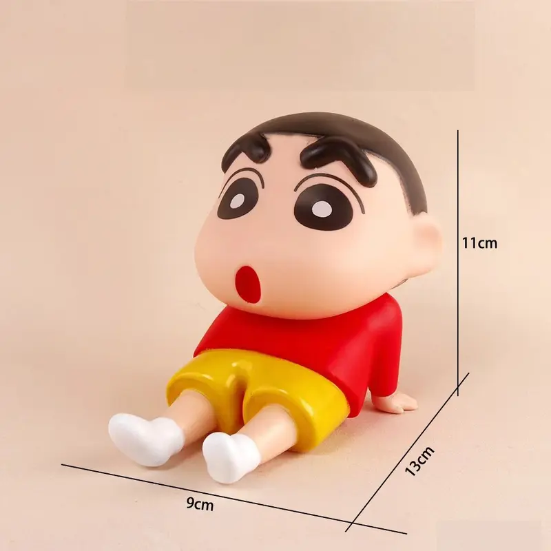 Mainan Tempat ponsel yang dapat dilepas Crayon Shin-chan Mainan anak-anak yang lucu Ornamen buatan tangan 5