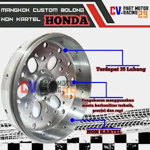 MANGKOK GANDA OTOMATIS CUSTOM BOLONG HONDA PCX SCOOPY VARIO BEAT ADV GENIO