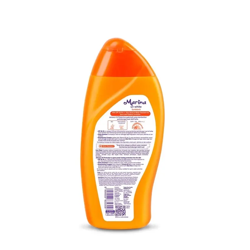 Marina SUNBLOCK SPF30PA+++ water resistent / handbody marina Waterproof Lotion Tubuh 3