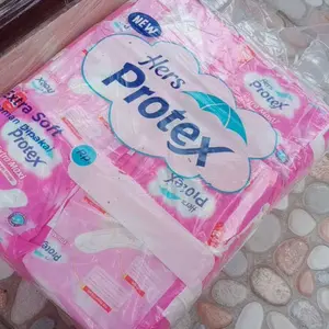 1 tas isi 6 pack HERS PROTEX PINK tanpa sayap  isi 8. lembar pembalut wanita