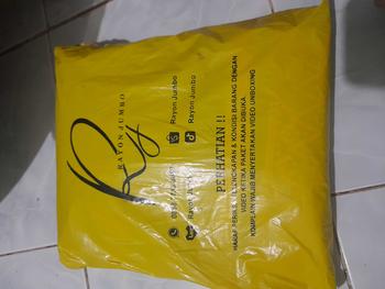 Product Review of Kairo Abaya Jumbo LD 130 Rayon Premium Resleting Depan Simple Elegan Kondangan Pengajian Arisan from **** 1