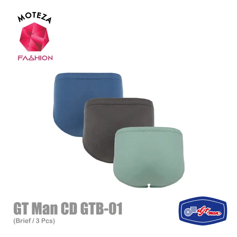 GT Man GTB01 - Celana Dalam Mini Brief Pria -  Isi 3 5