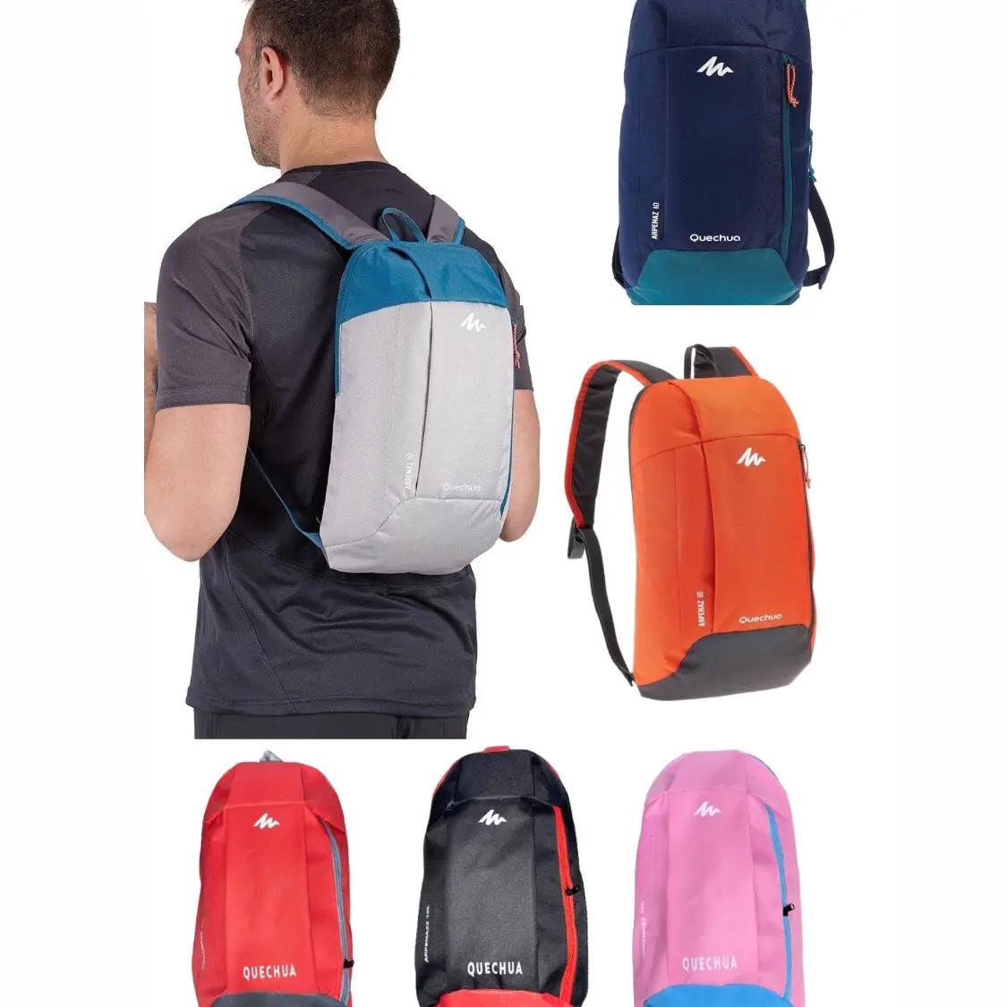 Tas ransel mini tas olahraga ori, futsal 10L Uniseks tas cewek cowok