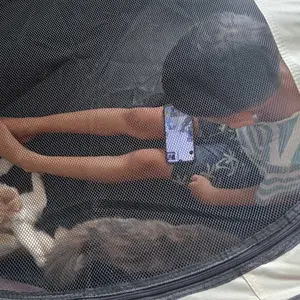 Tenda Lipat Portable untuk Kucing & Anjing - Rumah Kucing Outdoor, Kandang Groomer, Cat Sleeping Bag Multifungsi (Playpen & Rumah Melahirkan) Tersedia Varian Alas Urine (Pet Pad)