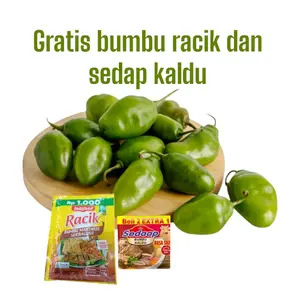 cabe gendot fress 500gr gratis bumbu racik marinasi dan bumbu sedap merah
