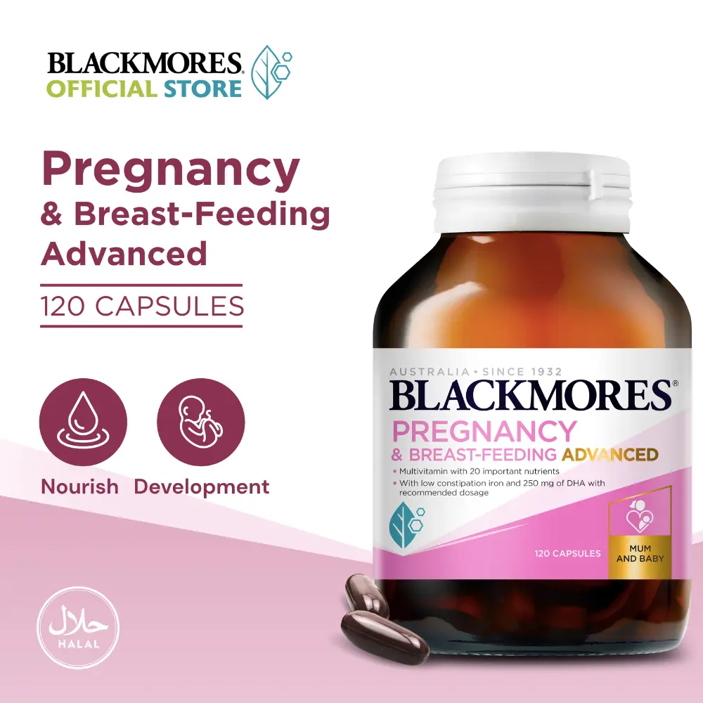 Blackmores Pregnancy & Breast Feeding Advanced (120s)