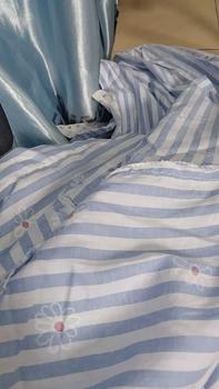 Product Review of LONNA STRIP BLOUSE KATUN MOTIF SALUR BUNGA from u**r 0