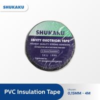 Gambar SHUKAKU Pvc Insulation Tape – Isolasi  Kabel Listrik - 0.15mm – 5 Yard dari SHUKAKU Official Store Kota Administrasi Jakarta Utara 3 Tokopedia