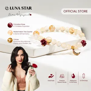 LUNA STAR x Sara Wijayanto – Damar Treasure Gelang Aura Rose