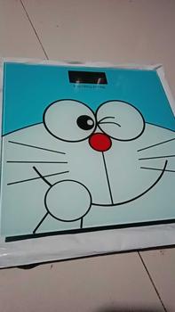 Product Review of Timbangan Badan Kaca Digital Elektronik Motif Kartun 180kg Cartoon Body Scale OLL-2125 from z**n 0
