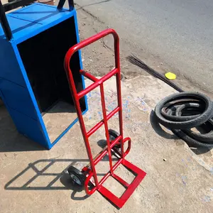 Troli Angkut Barang Dengan Ban Karet Mati Ukuran 6/8Inch untuk Pengiriman Barang