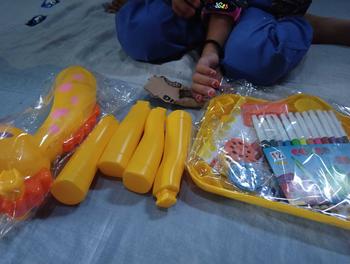 Product Review of Meja Belajar Projector Painting Meja menggambar Anak Mainan Furniture Edukasi Melukis Mewarnai Anak SPEEDS 025-3 from r**i @**a 2