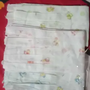 12Pcs Gurita Bayi Newborn Tali 1Lusin grito Bayi murah bagus Hemat Biru Kuning Pink hijau motif Putih tabur
