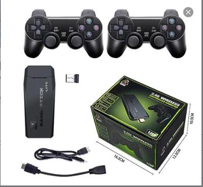 (Nhỏ) Bao bì  Bảng điều khiển trò chơi video Retro M8 được xây dựng -in 20000+64GB HDMI tương thích trò chơi 4K Rod 2.4GGBA/GBC/MAME 9+Trình giả lập Trẻ em quà tặng Giáng sinh Máy Chơi Game Chơi Điện Tử may  game Kem máy  chơi