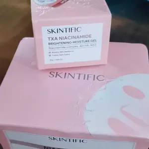 Skintific Niacinamide Brightening Daily Mask 30pcs Mencerahkan & Menghaluskan Kulit Seketika Dengan Niacinamide TXA & Rice Extract