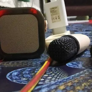 Smarteck Karaoke Bluetooth Speaker SK02 Mini Portable Speaker with MIC Full Bass Wireless ktv Cute Wireless Lucu Portabel Luar Ruangan Speaker Nirkabel