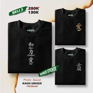 Buy 1 get 3 pcs | kaos distro pria cotton combed 30 s | kaos pria original | kaos pria premium tebal | kaos pria wanita kece | kaos distro pria terlaris | kaos distro terbaru | kaos pria 100 rb 3 pcs