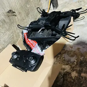 Roscloud Drone E88 Pro,  pesawat tanpa awak quadcopter dengan kontrol jarak jauh kamera tunggal dan kamera ganda permainan Anti Tabrak Drone Mini Dengan Kamera HD Drone Smart Drone Remote