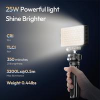Gambar Ulanzi PL25 High-Power Portable LED Video Light Bi-Color 2700K-6500K  CRI≥96 dari Ulanzi Indonesia Kota Tangerang 3 Tokopedia