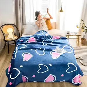 Selimut Bulu Super Tebal Ukuran King 180x200 Pinggiran LIST Motif Dewasa Terlaris Berkualitas Tinggi Kado Kain