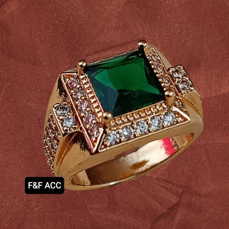CINCIN PRIA MODEL MATA TABUR TERLARIS Aksesoris Putih 0