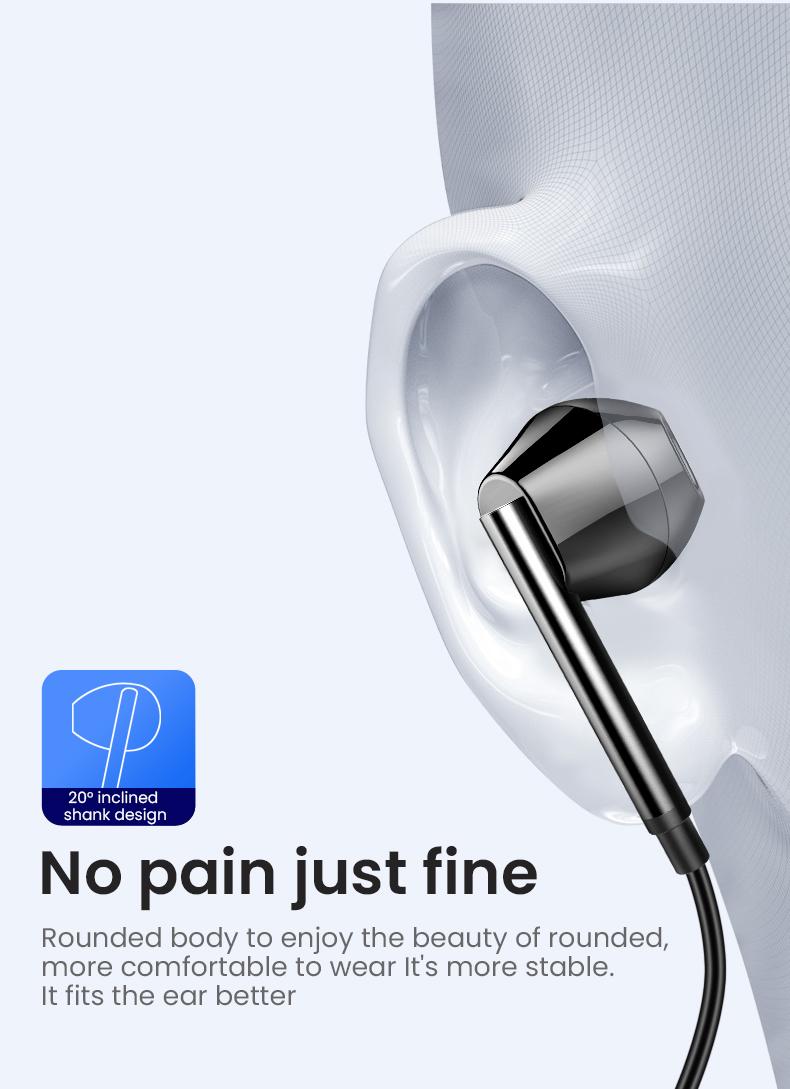Product Introduction of BlueWow-Tai Nghe Loại C M15, HiFi, Âm Trầm, Âm Thanh Nổi, Điều Khiển Âm Lượng, Mic, Tai Nghe Có Dây Cho Galaxy 3